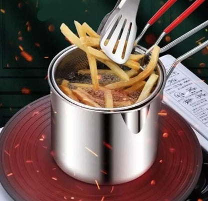 Stainless Steel Deep Fryer Pot