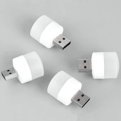 Flexible Night Light Mini USB Led (Pack of 4)