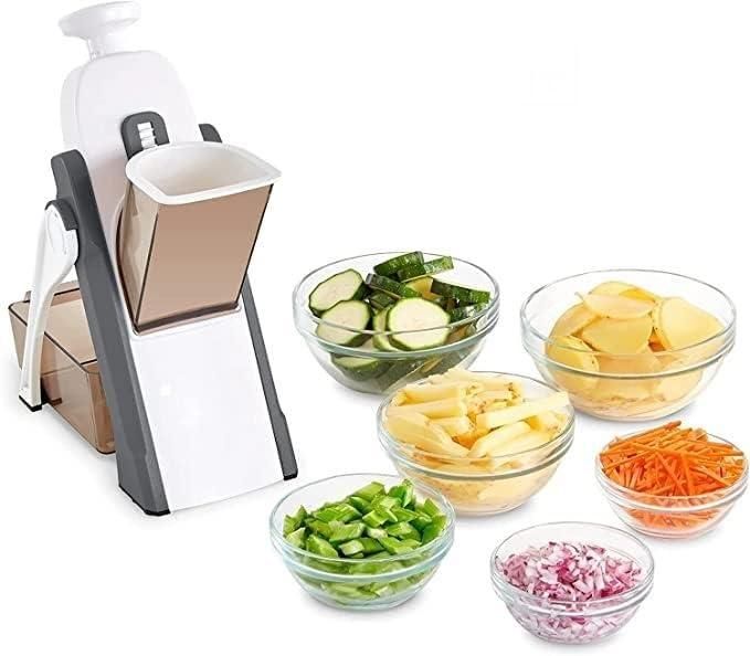 Slicer- Slicer for Vegetables, Meal Prep with Thickness, Size Adjustment