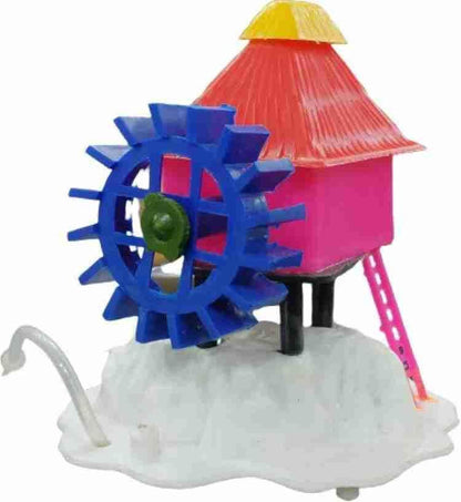 AQUAPETZWORLD Wheel Hut Toy Decorative Ornaments