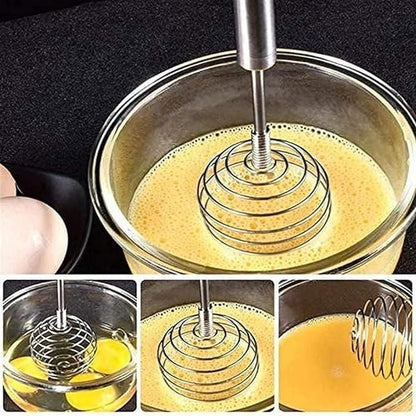 Steel Wire Egg Whisk Hand Egg Mixer