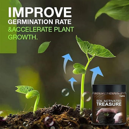 Soil Activated Treasure Premium Soil Activator 200gram (Pack of 2)