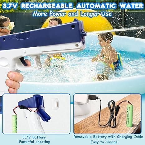 High Pressure Electric Water Gun, Automatic Squirt Gun