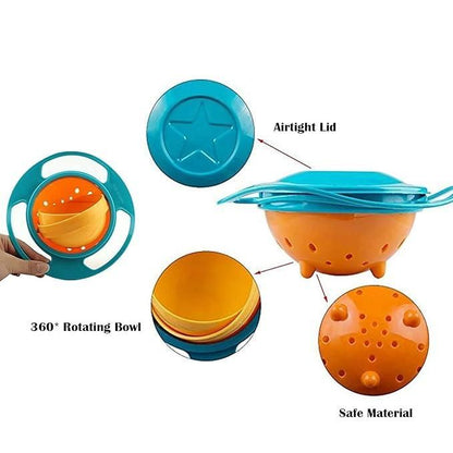 360 Degree Rotation Food Bowl