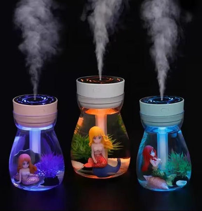 Mermaid USB Cool Mist Humidifier (Pack Of 1)