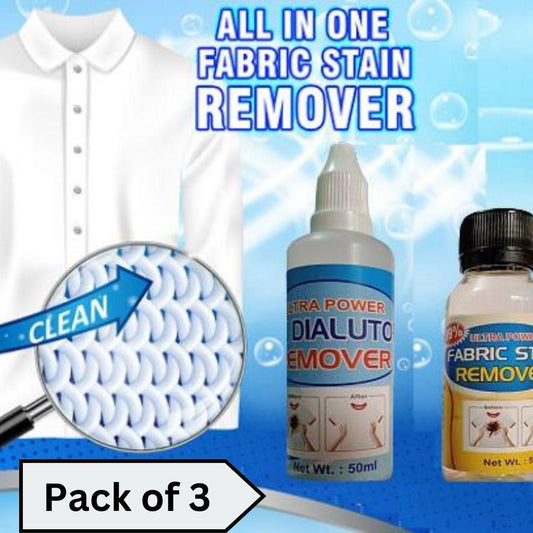 All in One Fabric Stain Remover 50 ML (Pack of 6 Bottle 50ml Each)