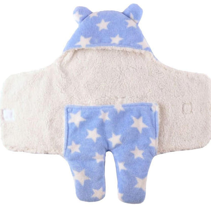 Wearable Blanket and Star Wrapper Durable Cotton for Baby Boys and Baby Girls