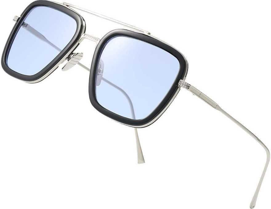 Unisex Free Size Retro Square Sunglasses