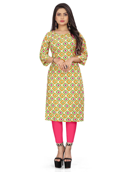 Women's Printed Crepe Kurtis�