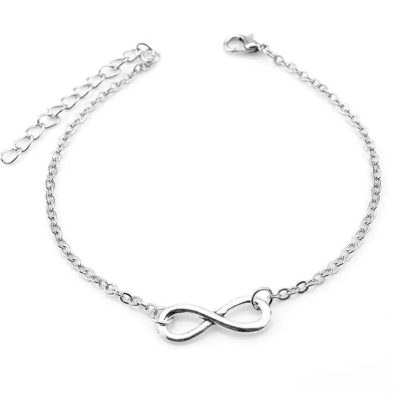 AVR JEWELS Shinning Infinity Bracelet For Women and Girls