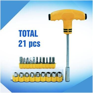 Fidato 21 Pcs Screwdriver Socket Tool Kit